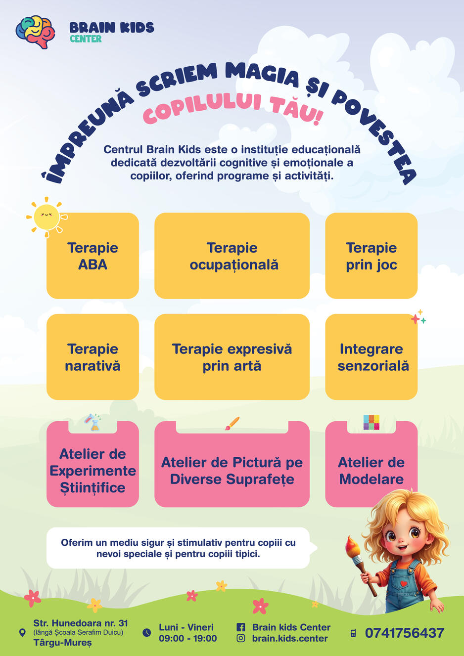 Brain Kids Center Poster Brain Kids Center Poster